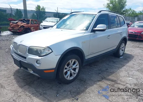 2010 BMW X3 xDrive30I z USA, uszkodzony, nr VIN WBXPC9C44AWJ37579